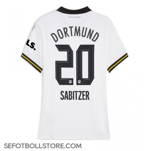 Borussia Dortmund Marcel Sabitzer #20 Replika Tredje Tröja Dam 2024-25 Kortärmad